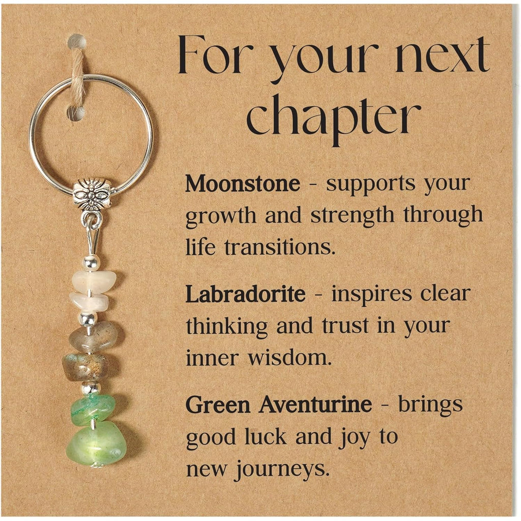 Keychain For Coworker, Teacher, Nurse, Friend, Senior, Retirement Gift For Woman, Sister, Farewell, Going Away, Promotion, New Job Key Chains, Valentines Day Self Care Gift Stocking Stuffers