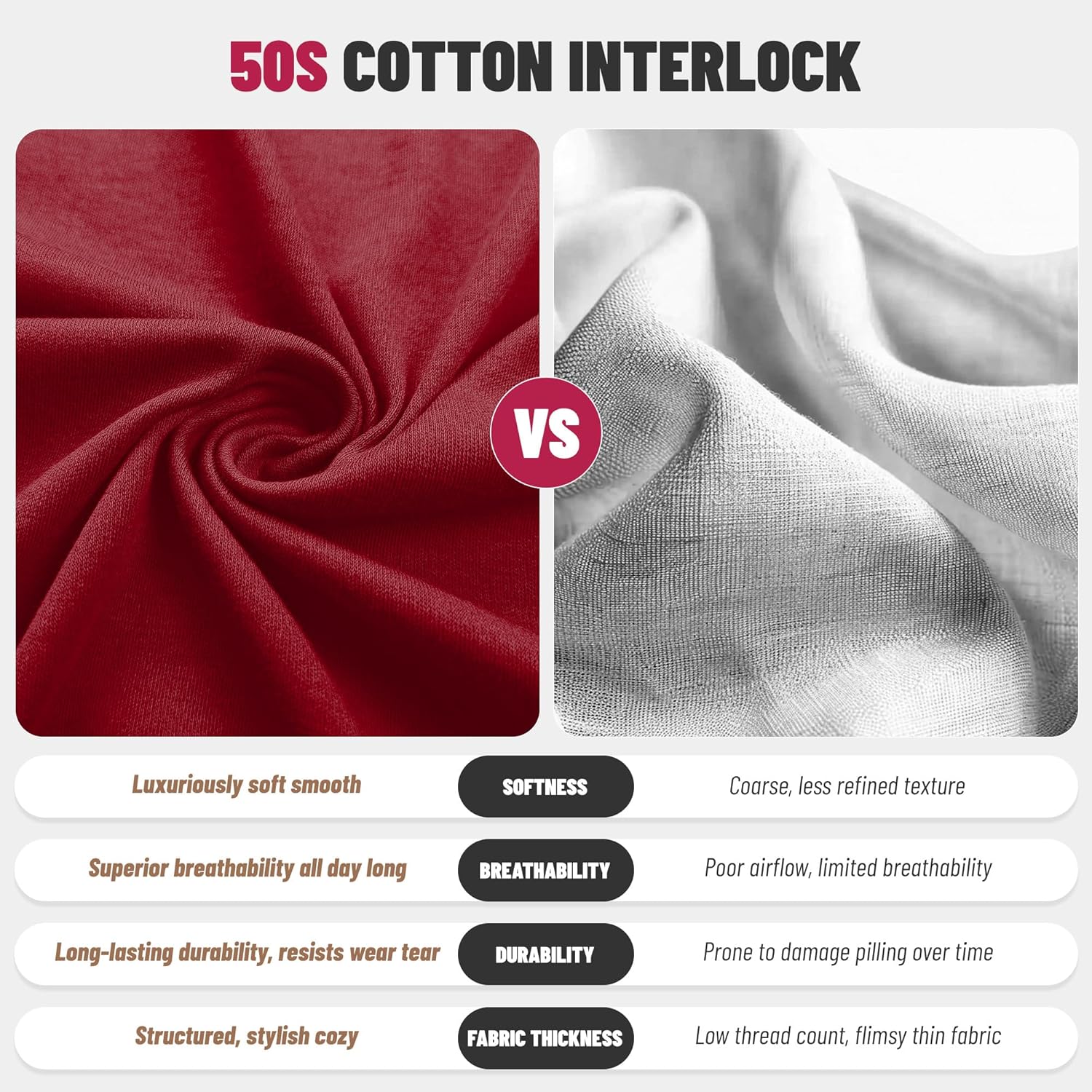 U2Skiin Men'S 100% Cotton Lightweight Robe, Soft Breathable Bathrobe With Pockets, Classic Kimono Spa Robe For Men