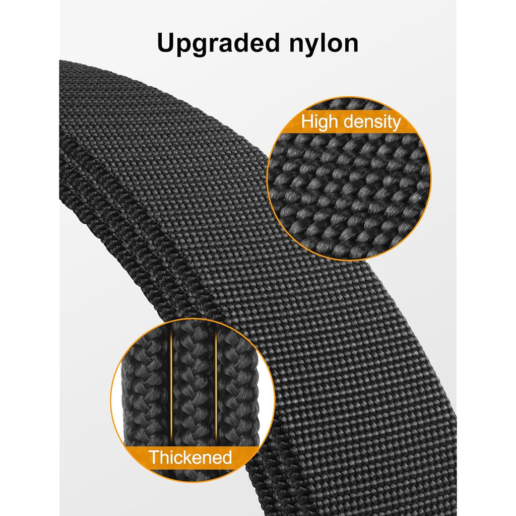 Jukmo Stretch Tactical Belt For Men, Military Work Rigger Hiking 1.5" Elastic Nylon Web Ratchet Quick Release Belt