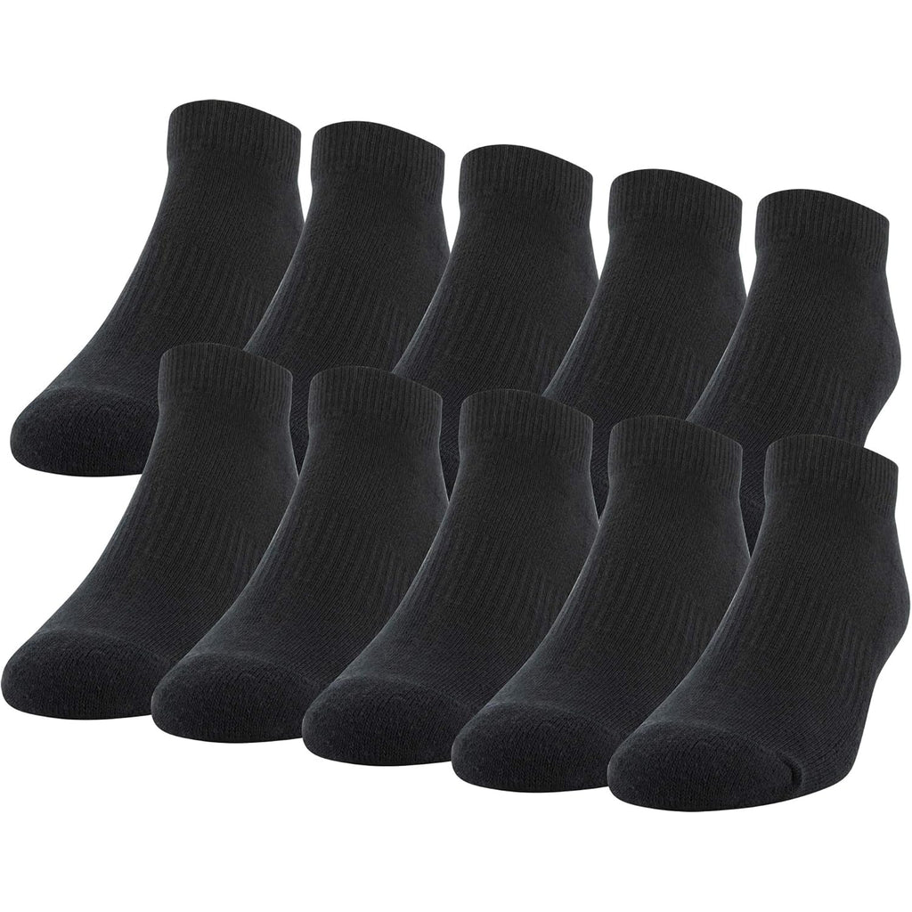 Gildan Men'S Active Cotton Low Cut Socks (10-Pairs)