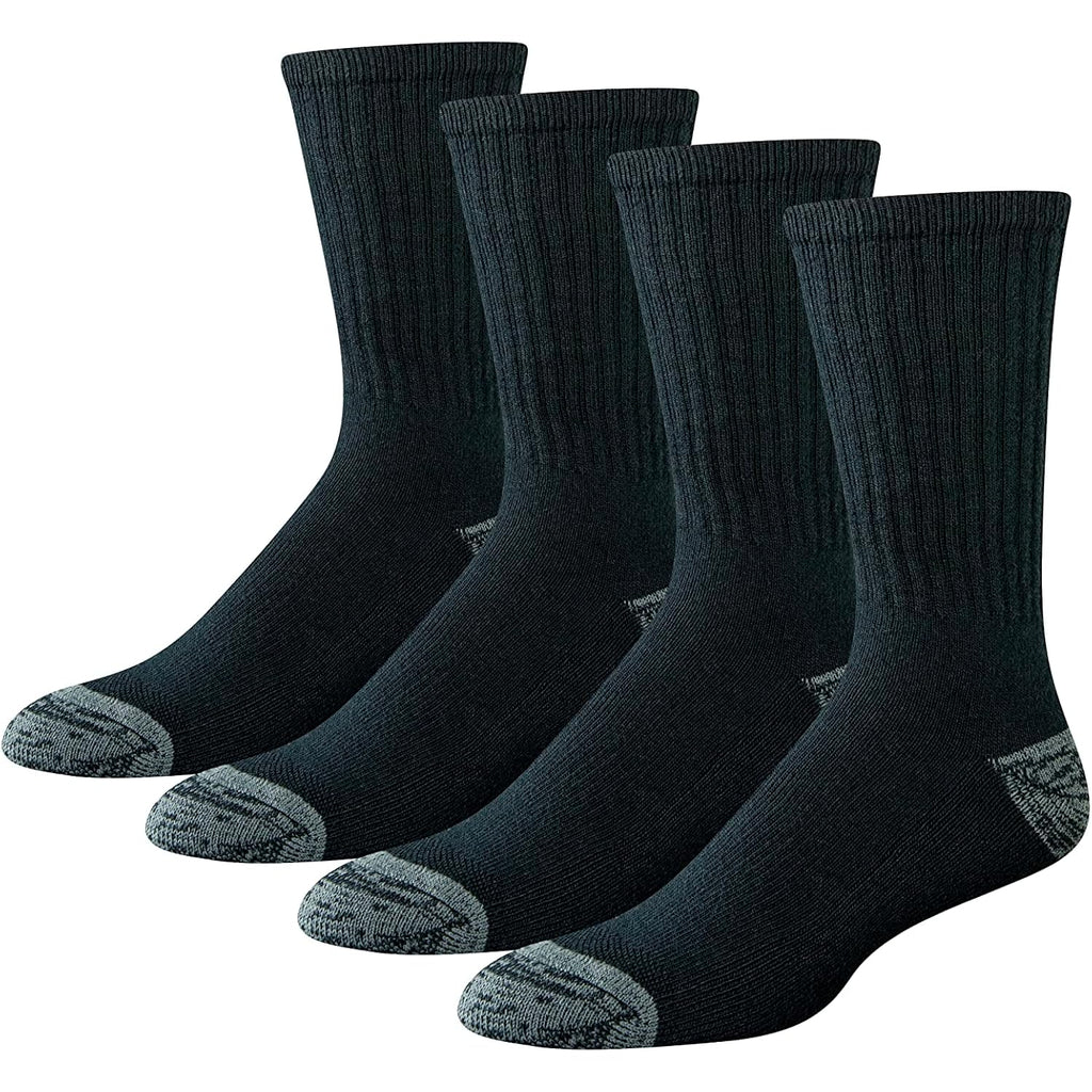 Amazon Essentials Mens Cotton Breathable Cushioned Performance Work Crew Sock