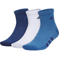 Adidas Men'S Cushioned Quarter Ankle Socks (3 Pairs) Durable & Comfortable