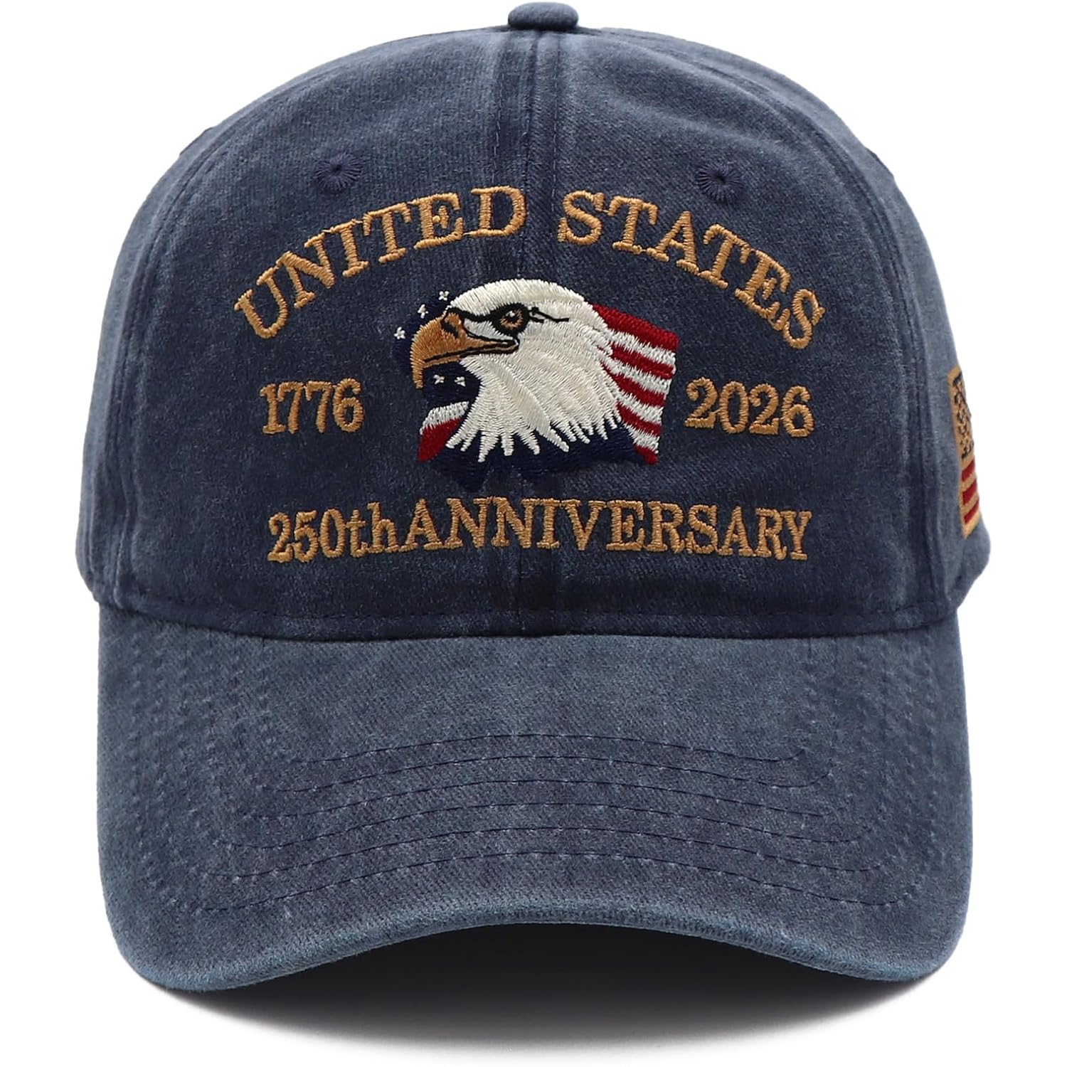 250Th Anniversary Usa Hat United States 250 Year American Anniversary Hat Eagle Patriotic Embroidery Baseball Cap