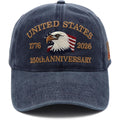 United States 250Th Anniversary Hat, Usa Baseball Cap 1776-2026 American Eagles Hat Patriotic Embroidered Hats For Men Women