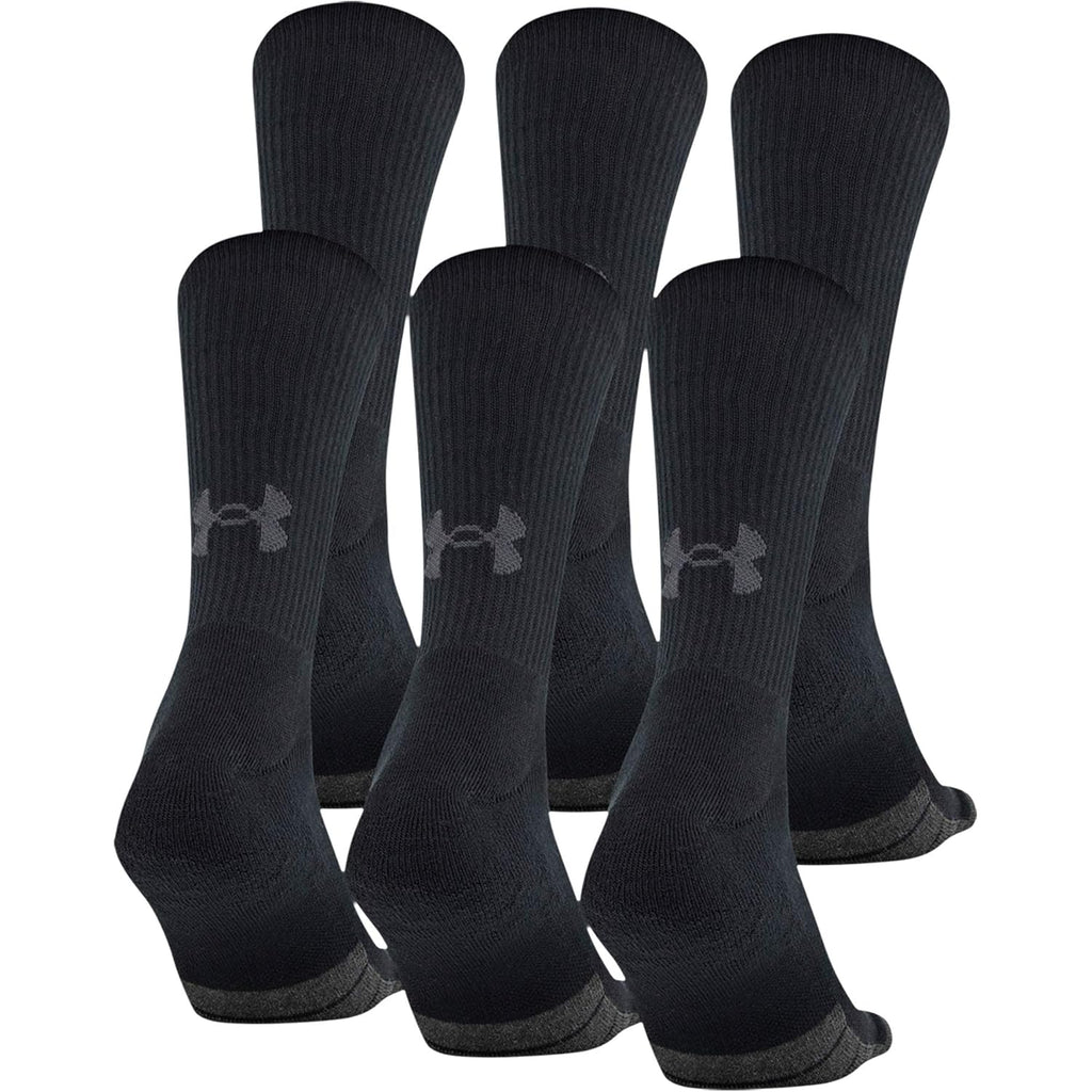 Under Armour Adult Performance Tech Crew Socks (3 And 6 Pack)