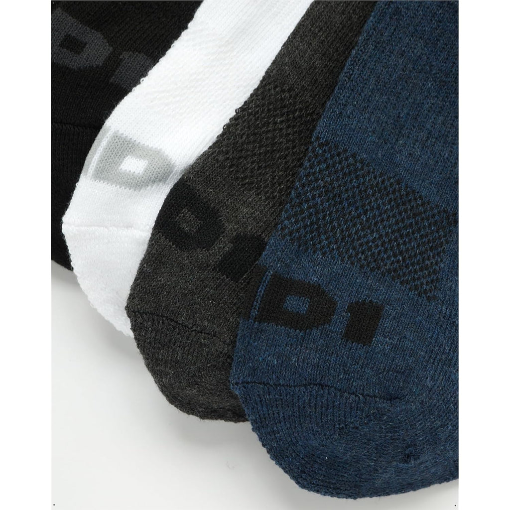 And1 Mens Low Cut Socks - 12 Pack Performance Stretch Athletic Compression Sock For Men - Sports No Show Socks (6-12.5)