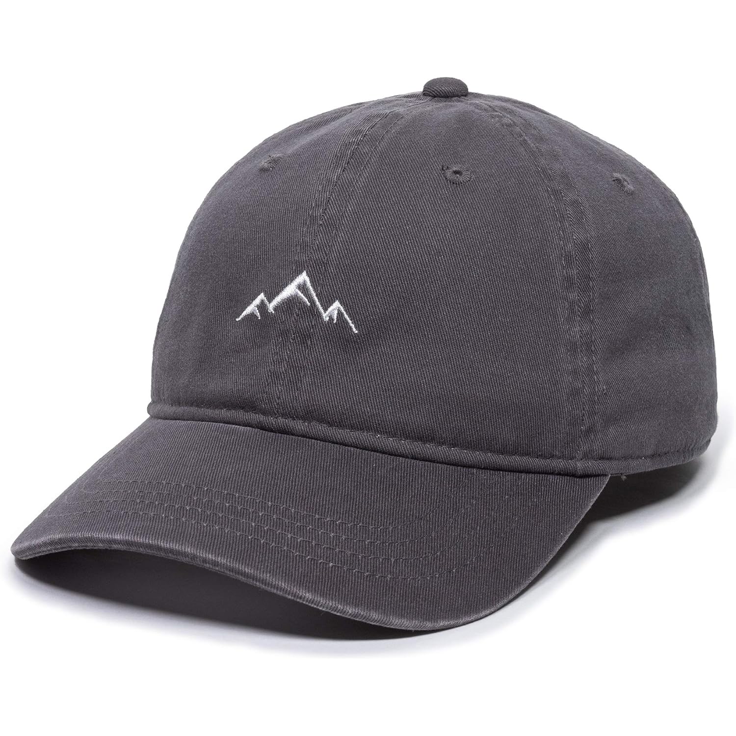Outdoor Cap -Adult Mountain Dad Hat-Unstructured Soft Cotton