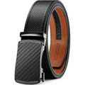 Chaoren Mens Belt Leather Ratchet Belt - Customizable Fit, Effortless Style (35Mm)