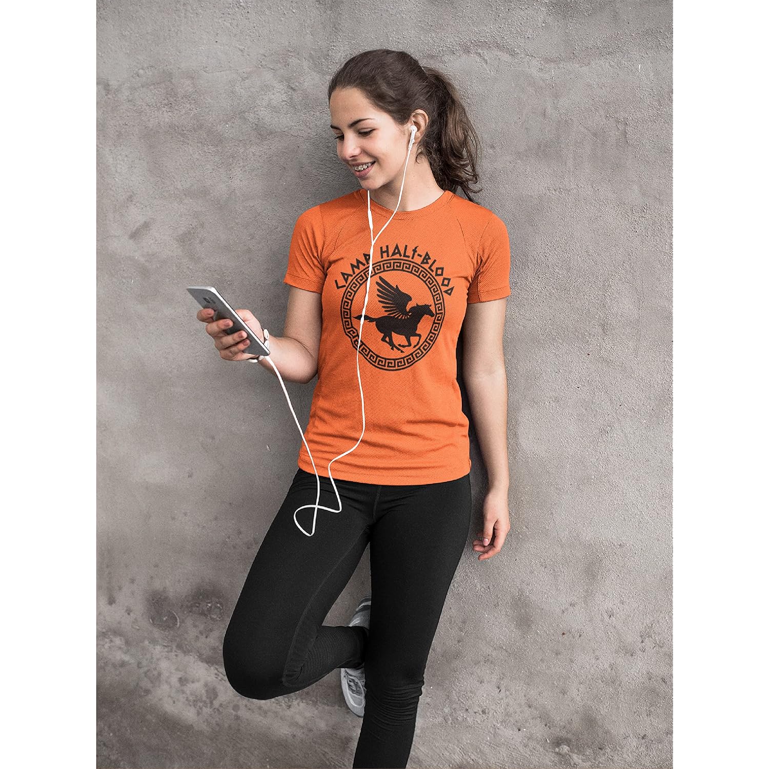 Youth Size Orange Camp Half Blood T-Shirt