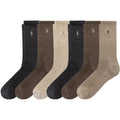 Polo Ralph Lauren Men'S Performance Crew Socks 6 Pack